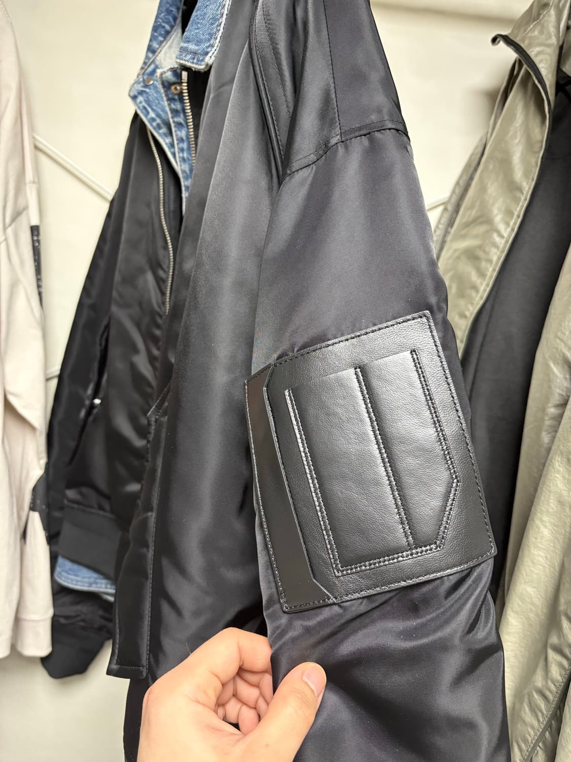 준지 트러커 데님 자켓 상품이미지3