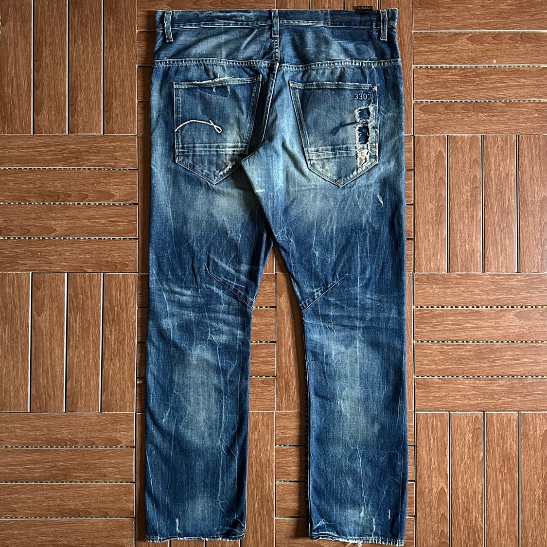 G Star raw distressed washing denim 상품이미지2