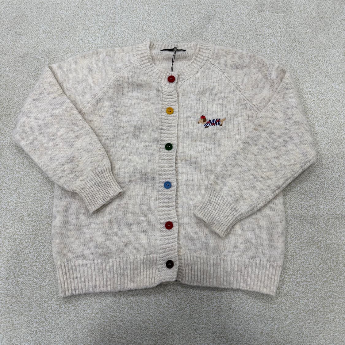 [F] 새상품 BNX 여성 컬러 버튼 니트 가디건 1226T1 상품이미지1