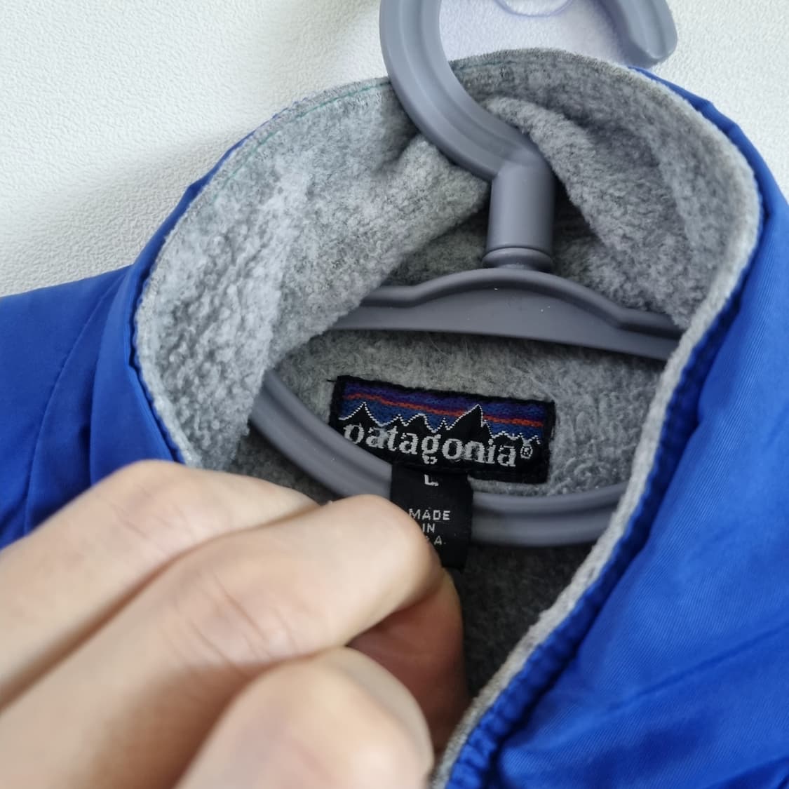 파타고니아 쉘드파카 자켓 블루 usa 상품이미지4