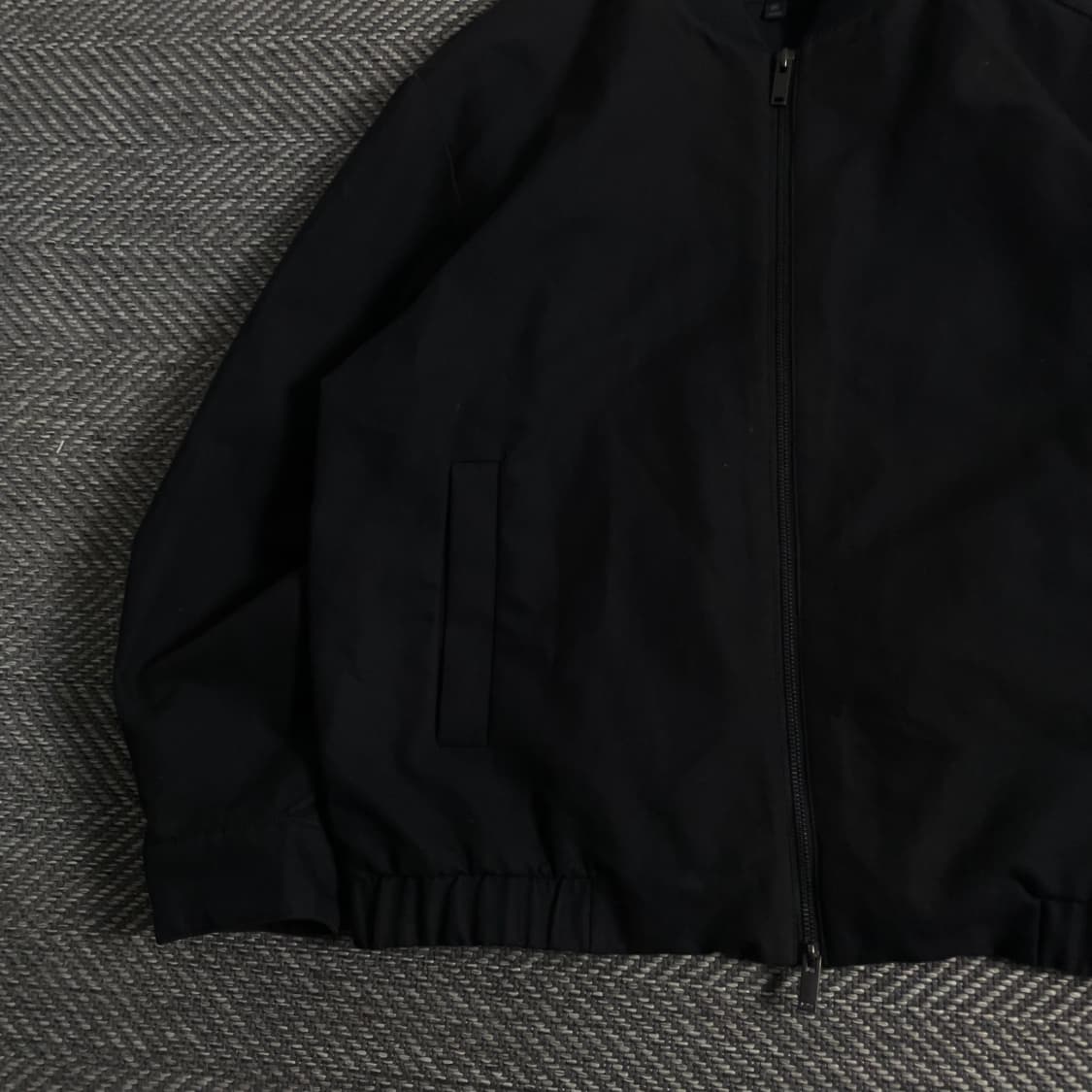 스파오 미니멀 모던 블루종 투웨이 집업 자켓y 3943 상품이미지4