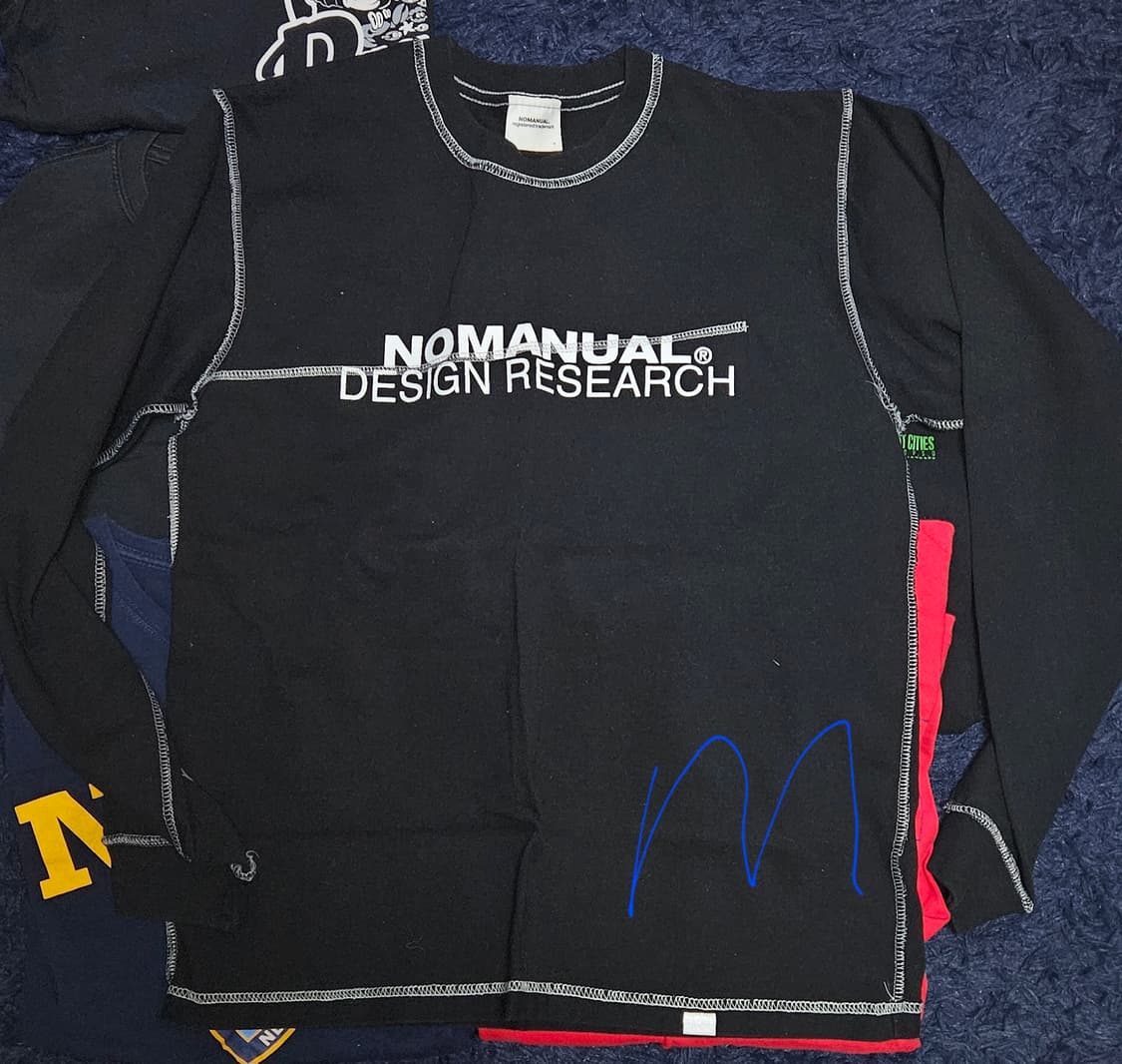 !!(2+1)!! 남자 반팔티 긴팔티 헤인즈 노메뉴얼 lmc 상품이미지3