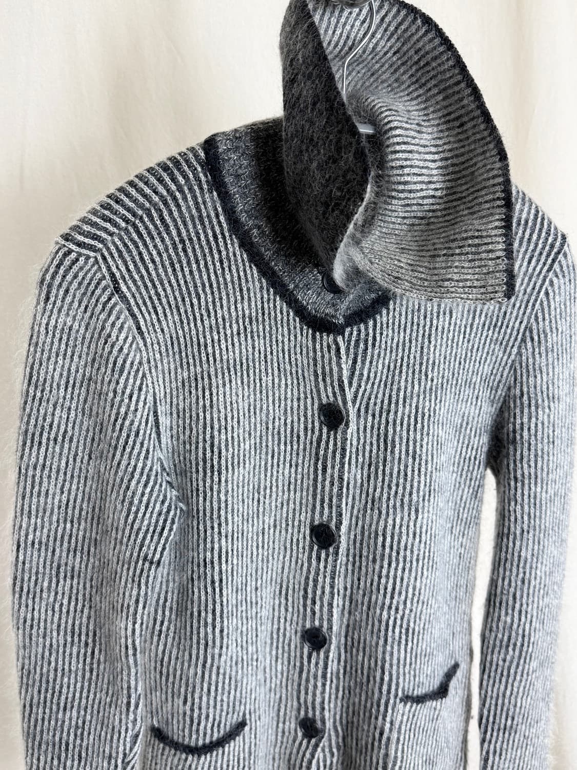 Untitled 카라 니트 가디건 (JPN) 상품이미지10