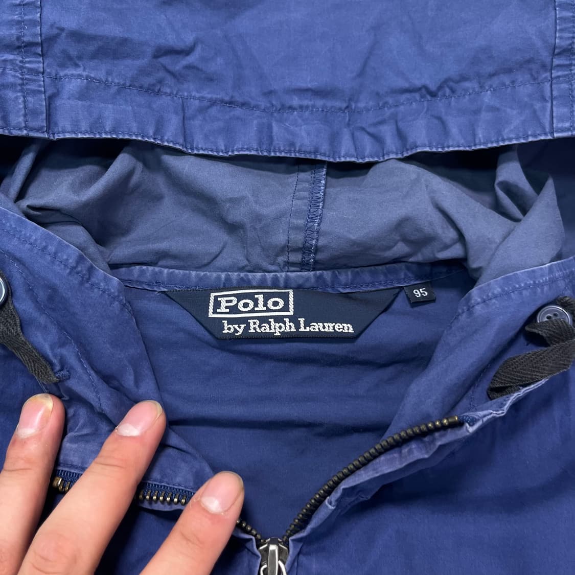 105 폴로 랄프로렌 00s 코튼 바람막이 자켓 상품이미지2