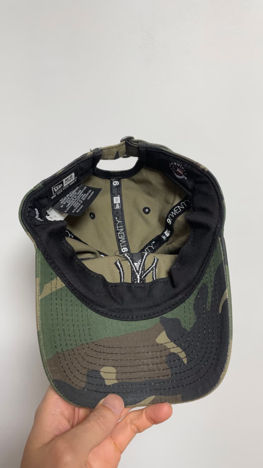 디스이즈네버댓X뉴에라 카모 볼캡 상품이미지3