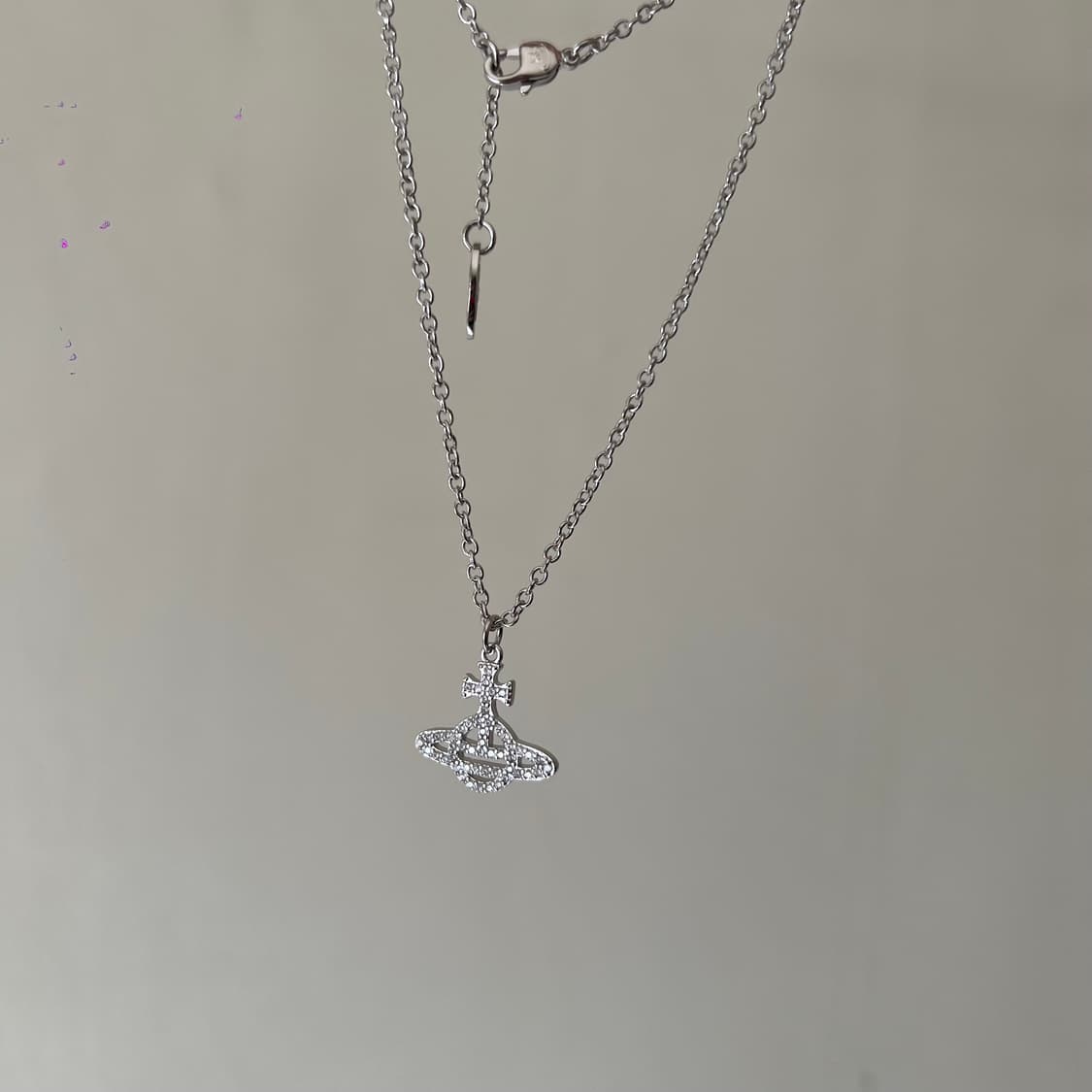 비비안웨스트우드 칼리오페 네크리스 실버 상품이미지1