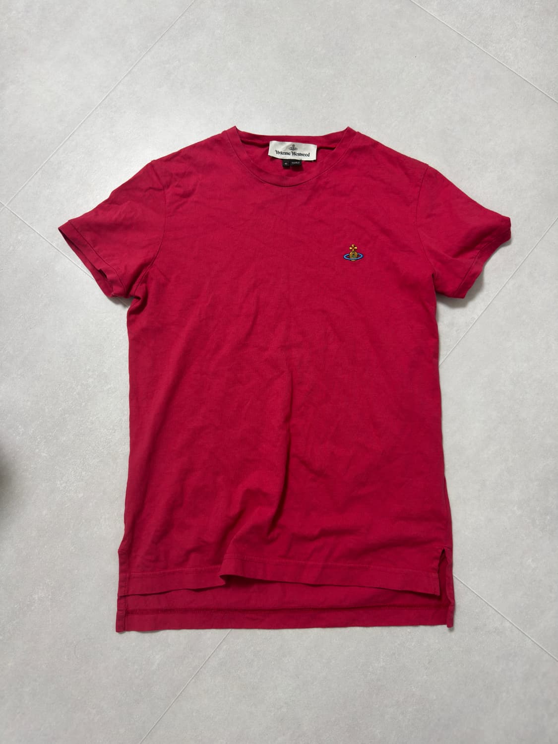 정품 비비안웨스트우드 티 상품이미지1