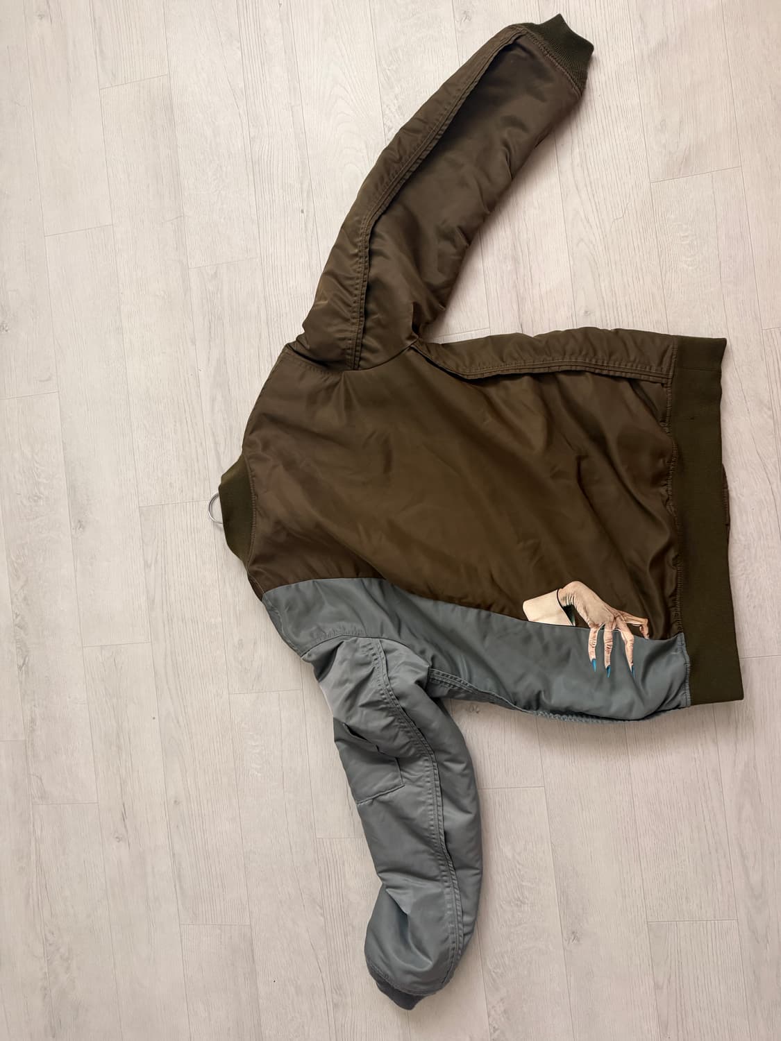 언더커버 디 핸드 15aw ma-1 상품이미지3