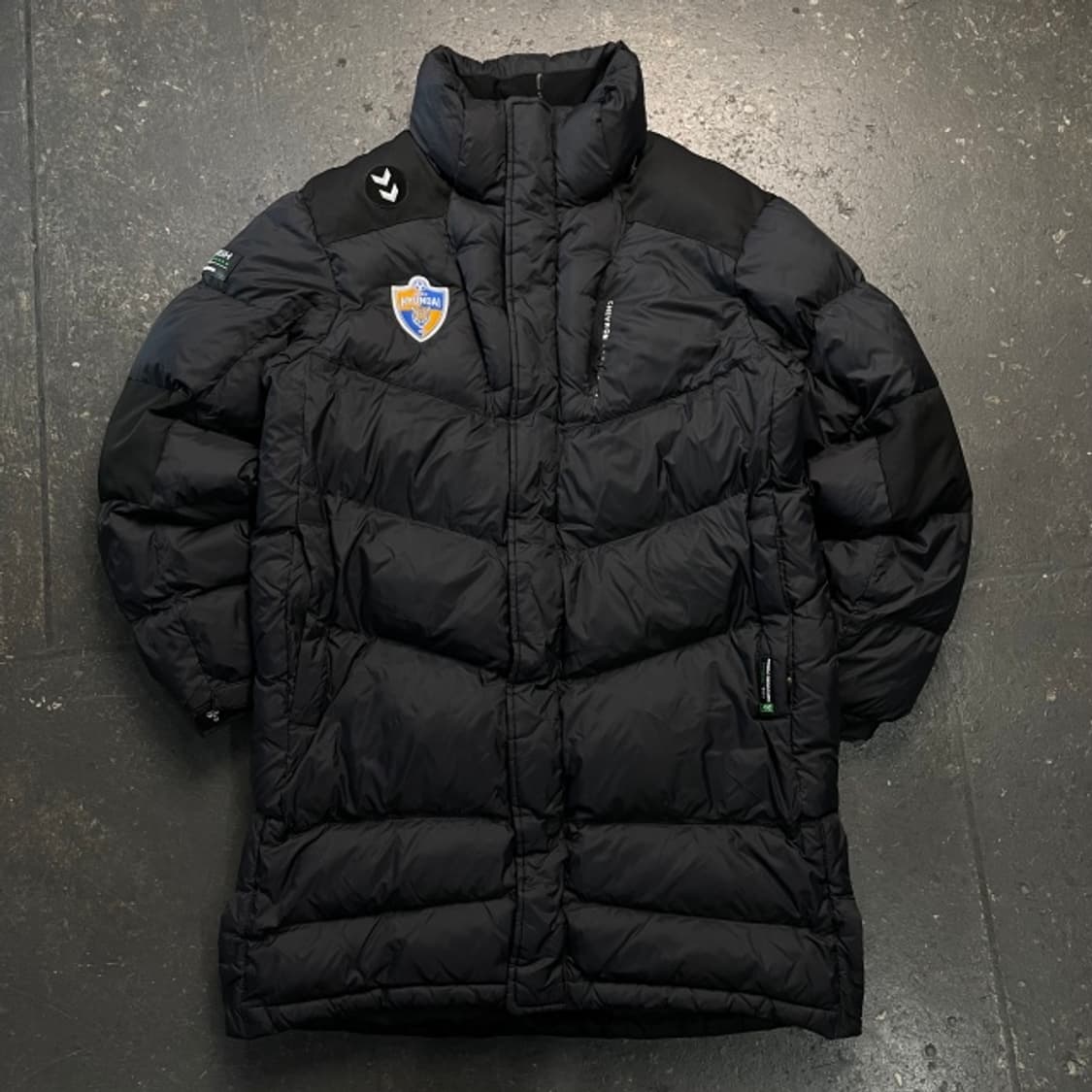 100 험멜 울산현대 롱패딩 상품이미지1