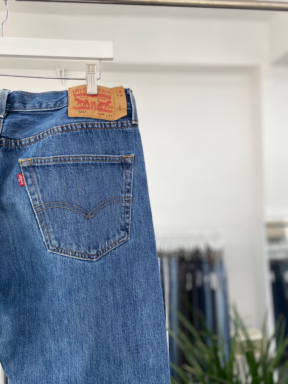 리바이스501 Straight Fit 00s 33사이즈 a5372 상품이미지6