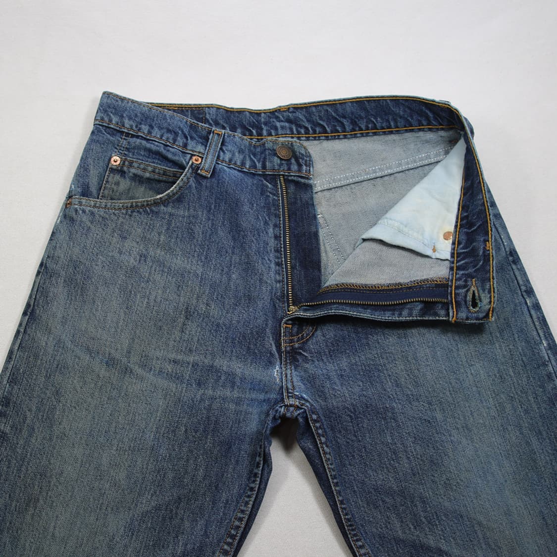 (착용컷) 90's 리바이스 607 오렌지탭 (남성용 30) 상품이미지4