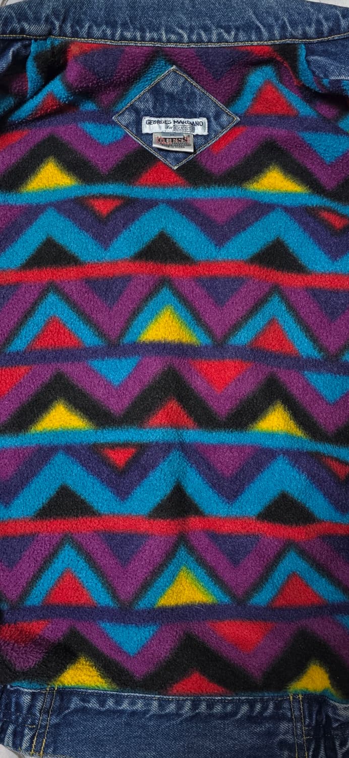 게스 GEORGES MARCIANO 빈티지 데님 자켓 M 상품이미지5