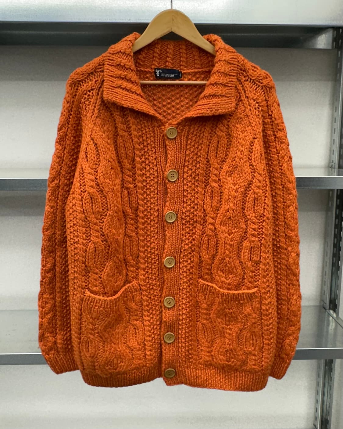 (L)헤비 꽈배기 니트 가디건-M1624 상품이미지1