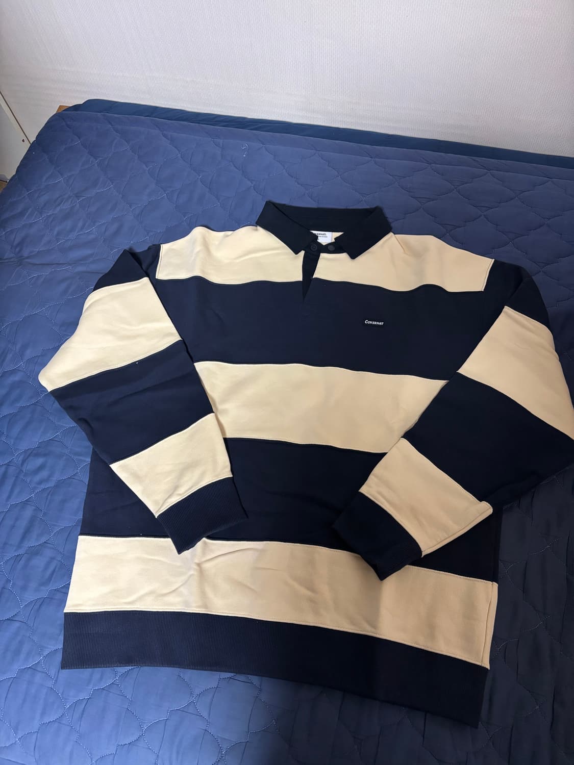 커버낫 스트라이프 맨투맨  상품이미지1