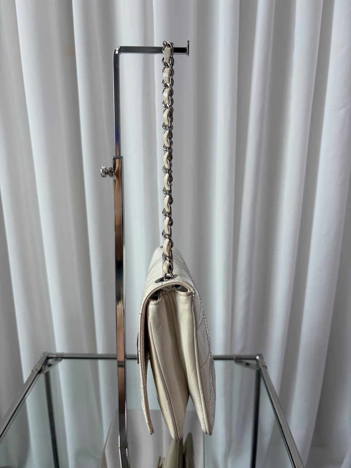 샤넬 다이아고날 CC 이스트웨스트 초콜렛바 플랩백 상품이미지5