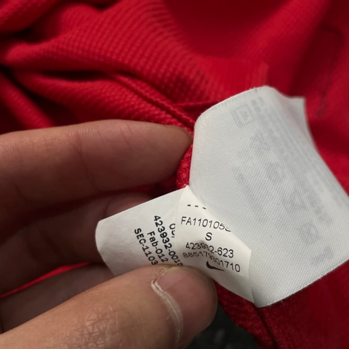 90 나이키 11-12 맨유 홈 유니폼  상품이미지5