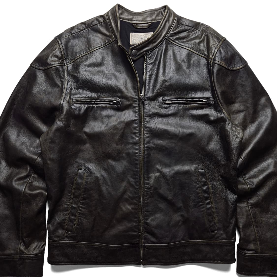 [M] 럭키브랜드 소가죽 자켓  상품이미지1