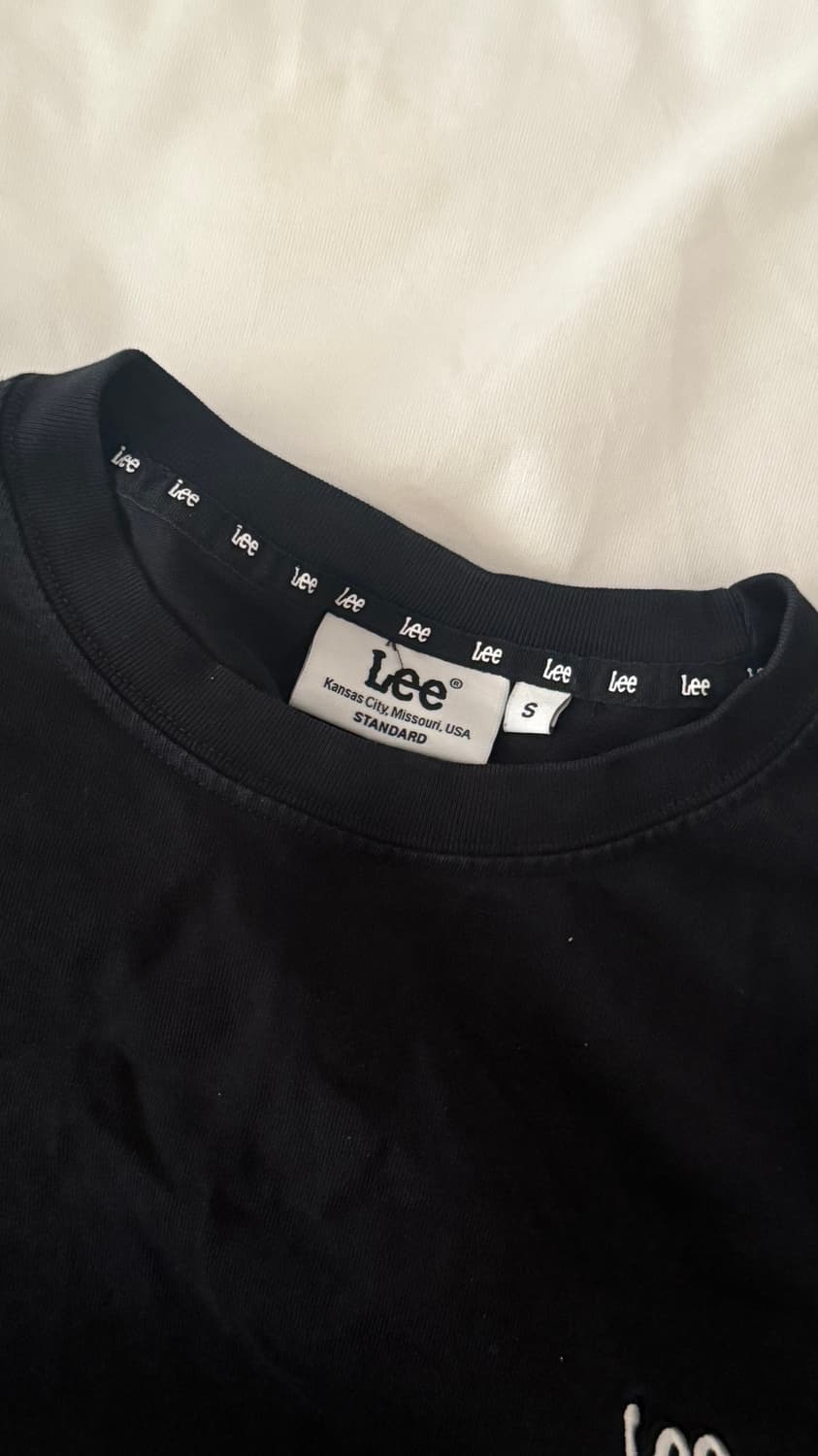 Lee 리 스몰 트위치 로고 긴팔 티셔츠 롱슬리브 상품이미지3