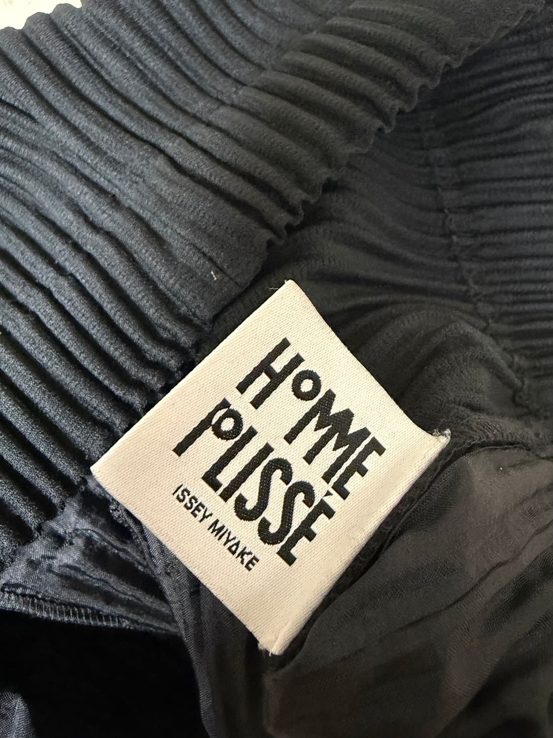 옴므플리세 베이직 7부팬츠 블랙 3사이즈 상품이미지4