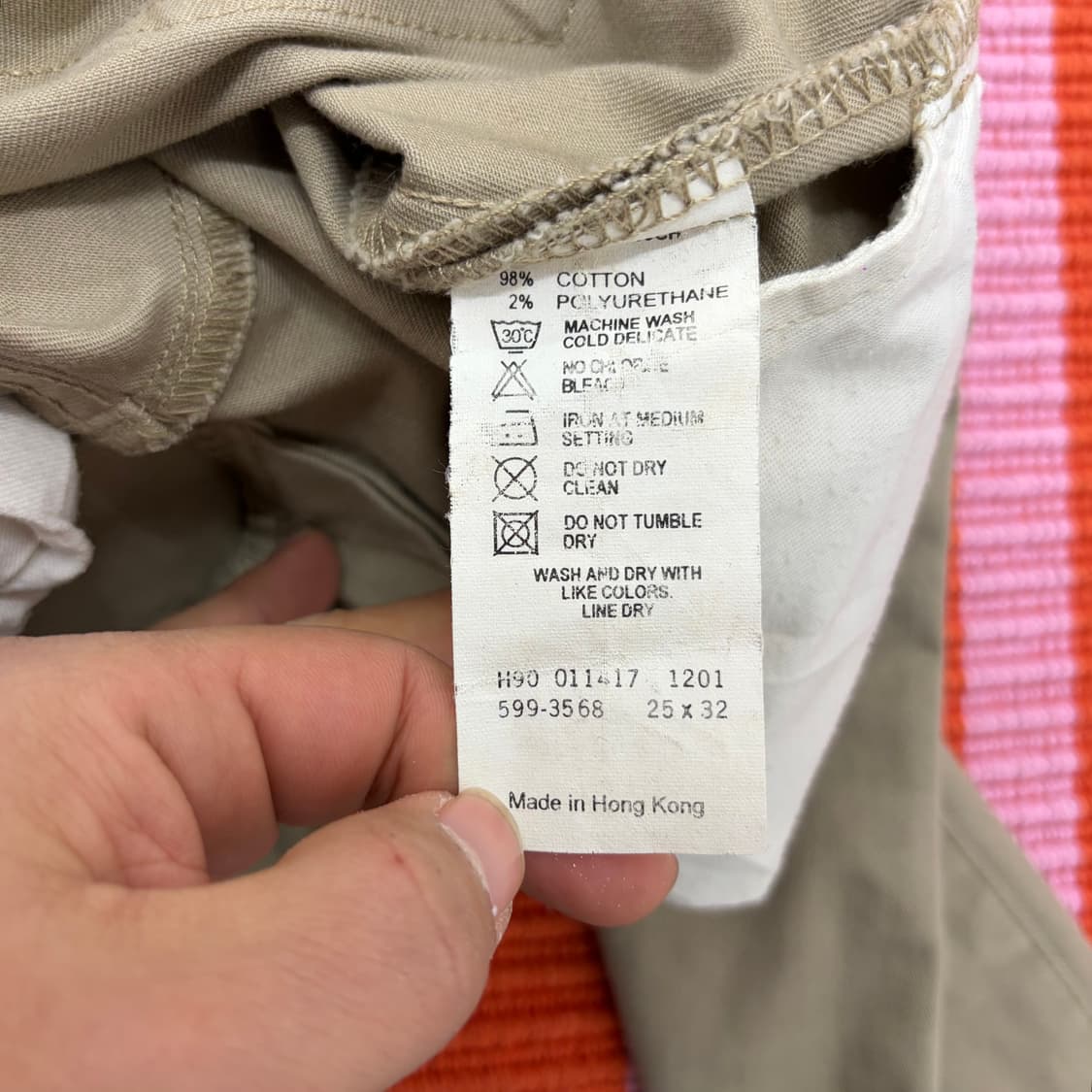 90s 리바이스 599 로우 라이즈 진 (25) 상품이미지7