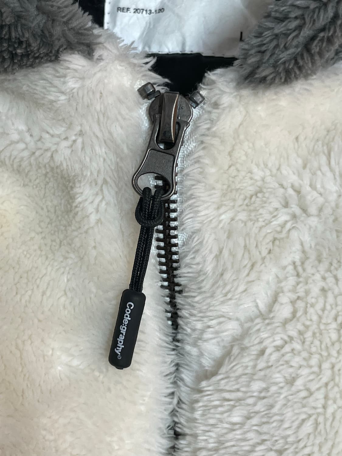 코드그라피 플리스 후드집업 상품이미지5