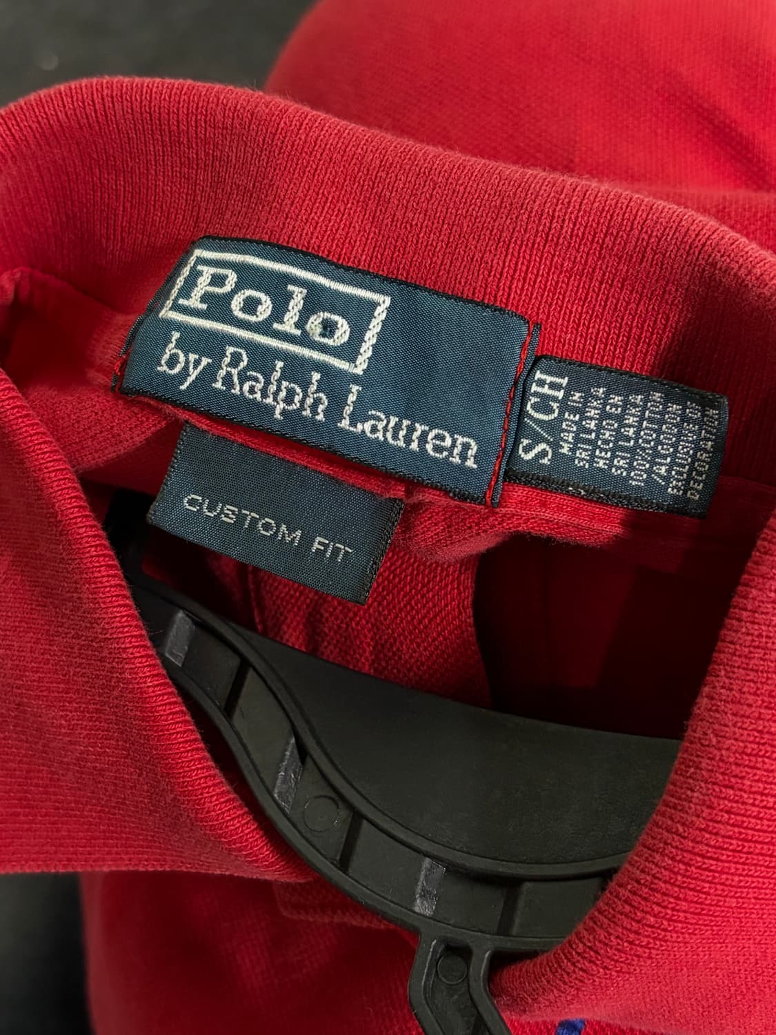 폴로 빅포니 치프키프 레드 반팔 카라 티셔츠 S 상품이미지8