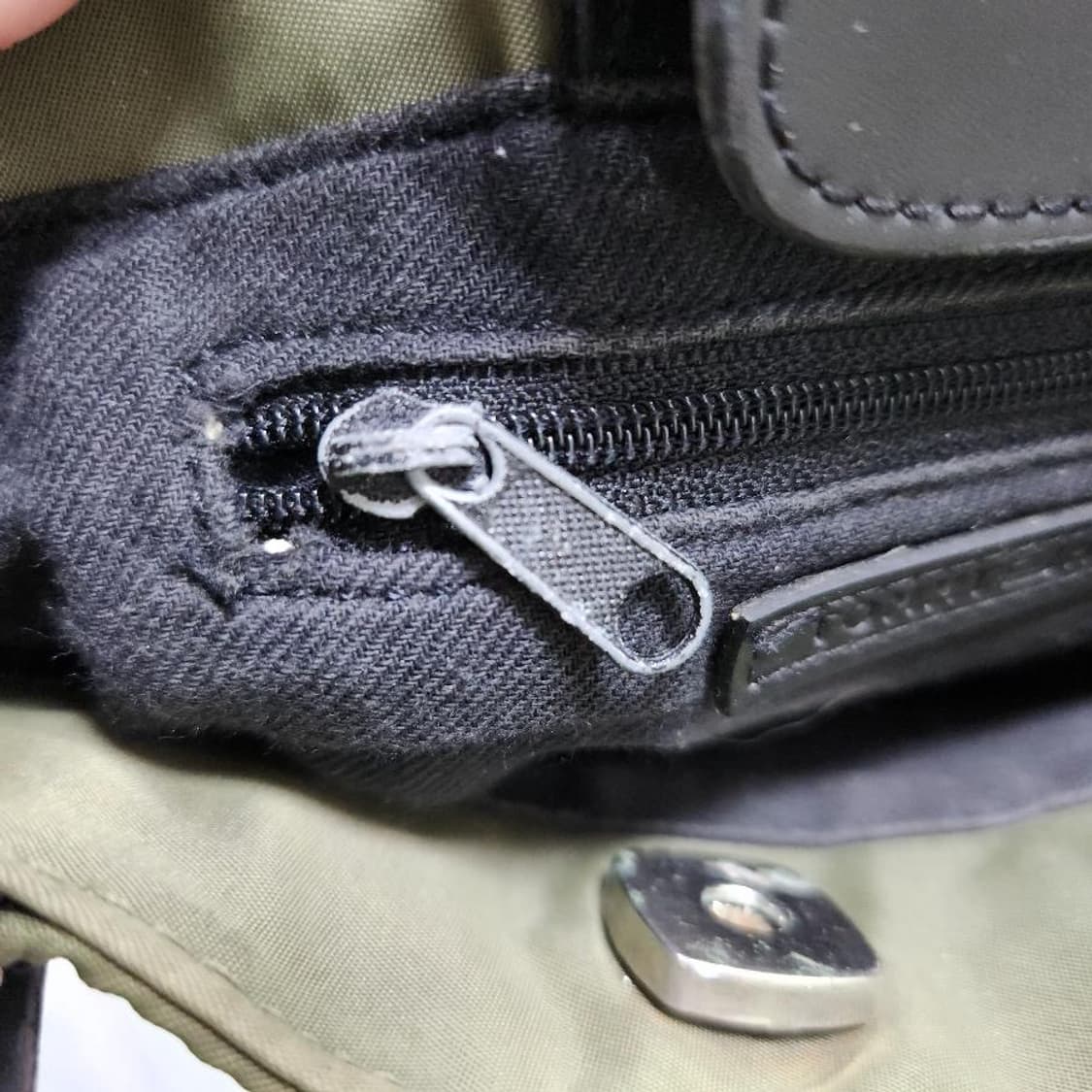 바배) 타미 힐피거 미니 나일론 토드백 상품이미지3