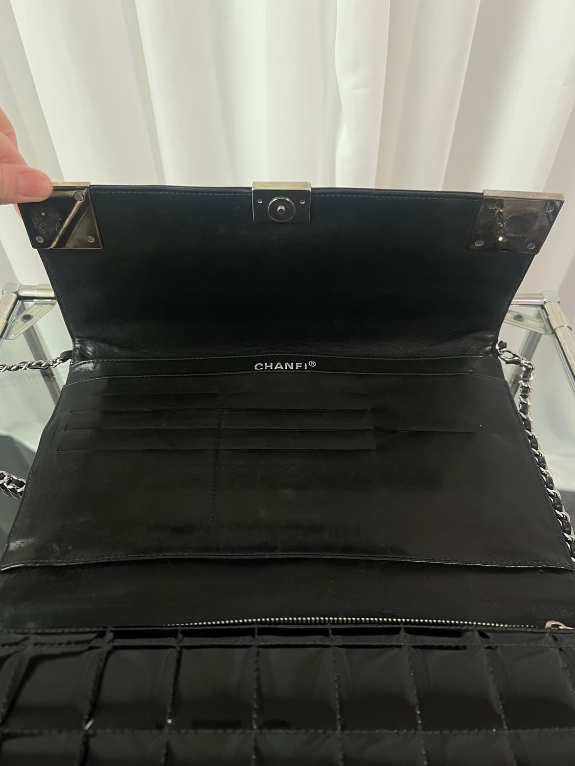 샤넬 초콜릿 바 클러치 숄더백 상품이미지8