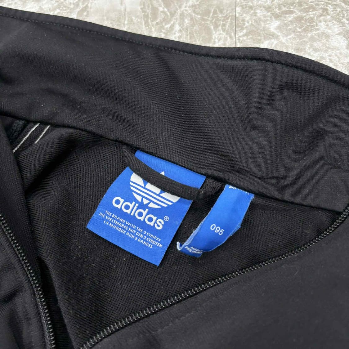 아디다스 블랙 구파이어버드 투바투연준 아이돌 트랙탑 희귀져지(95) 상품이미지5