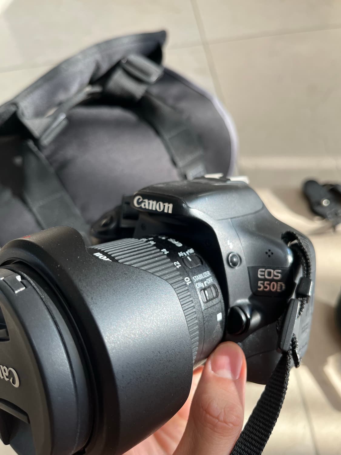 캐논 EOS 550D 카메라 + 렌즈 가방 클리닝 키트 상품이미지7