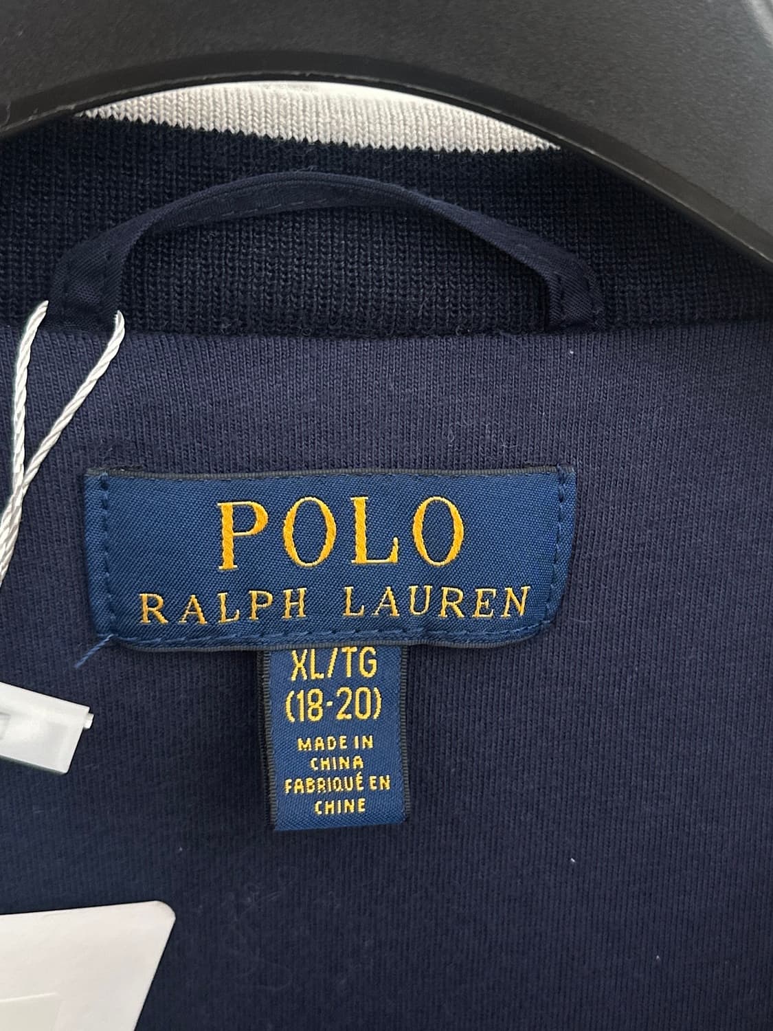 폴로 랄프로렌 네이비 배색 페리자켓  상품이미지8