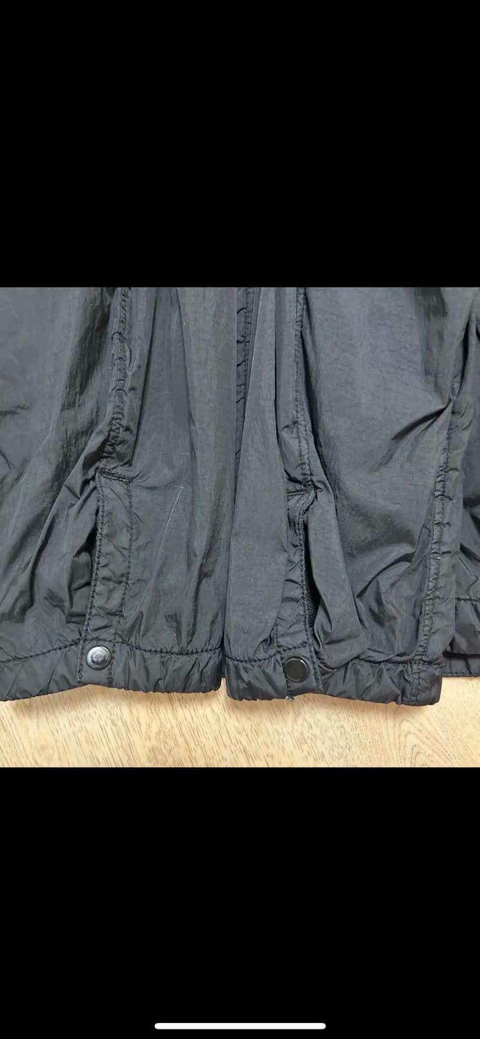 스톤 아일랜드 10123 크링클랩스 오버셔츠 블랙 상품이미지2