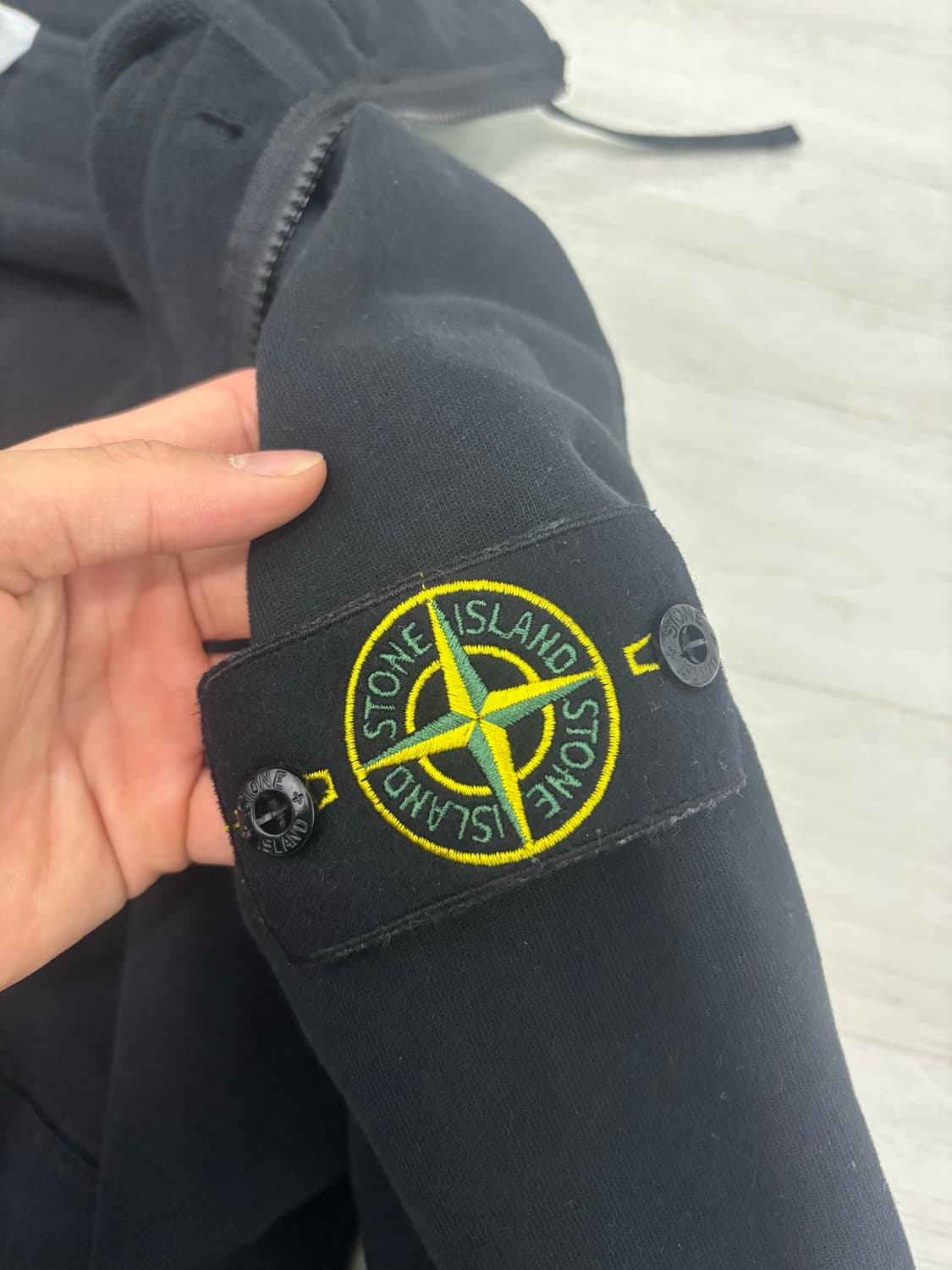 스톤아일랜드 후드집업 새상품 택 있음 L사이즈 상품이미지2