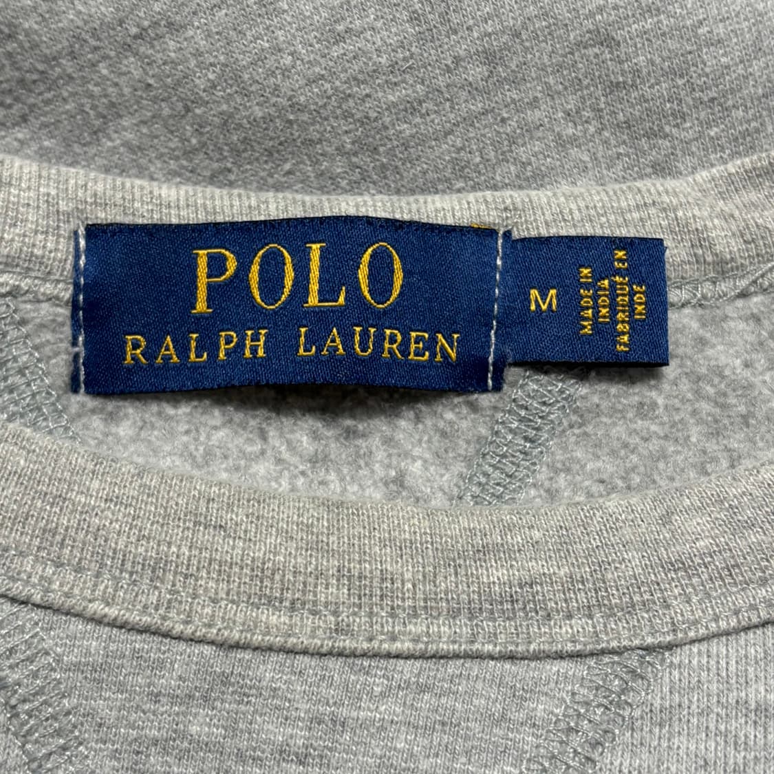 M 폴로랄프로렌 그레이 기모 맨투맨 상품이미지4