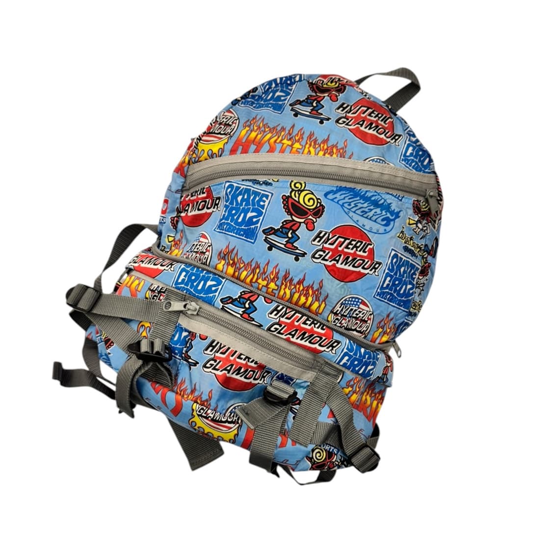 히스테릭글래머 2way 백팩 웨이스트백 블루 상품이미지1