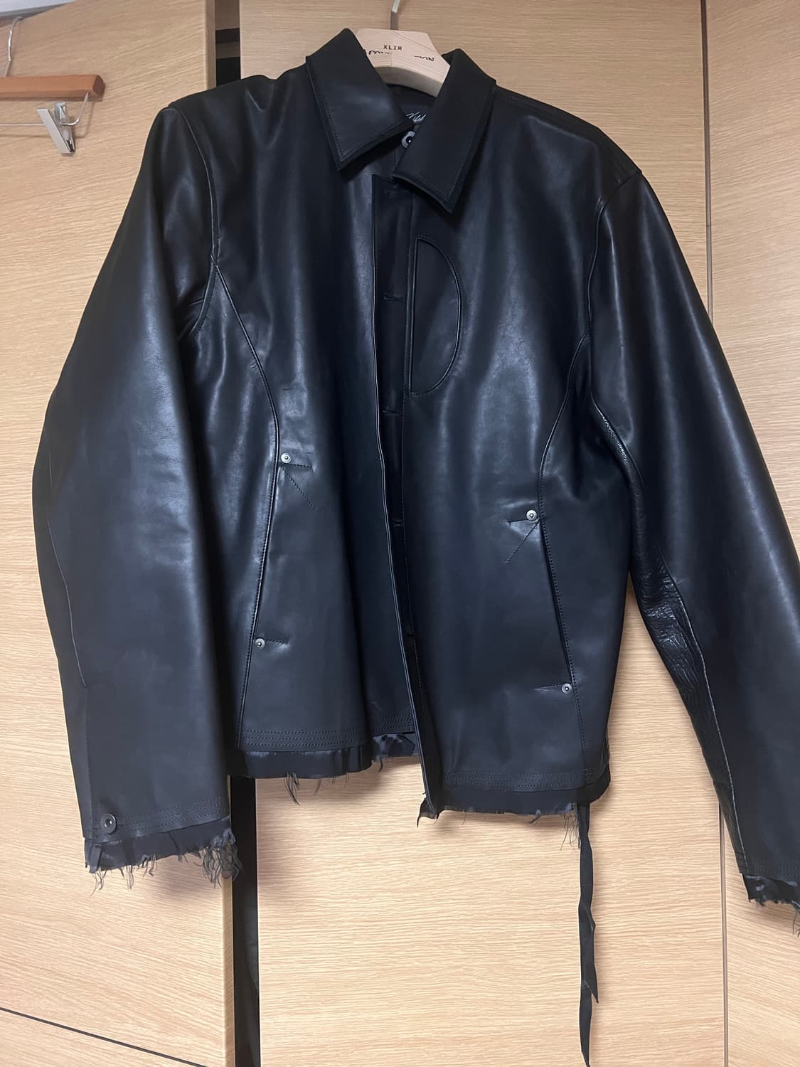 JHXLIM 01 LEATHER JACKET 상품이미지2