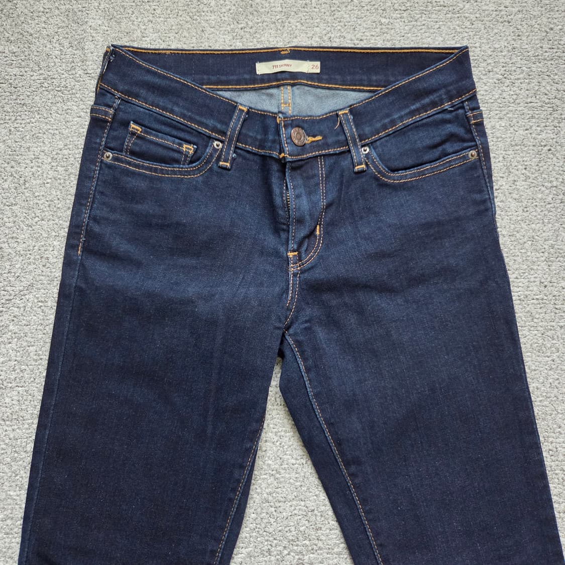 Levi's 리바이스 711 데님팬츠 청바지 26-27 상품이미지2