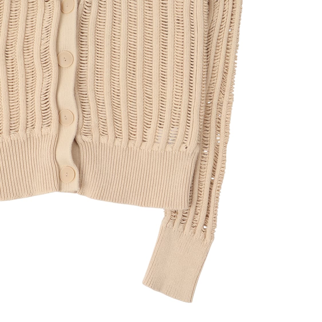 로렌 랄프로렌 베이지 코튼 린넨 가디건 상품이미지4