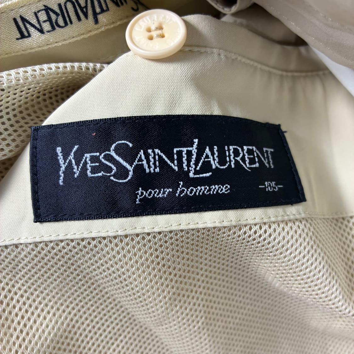 Yves Saint Laurent  입생로랑 자수 폴리쉘 블루종 자켓   상품이미지6