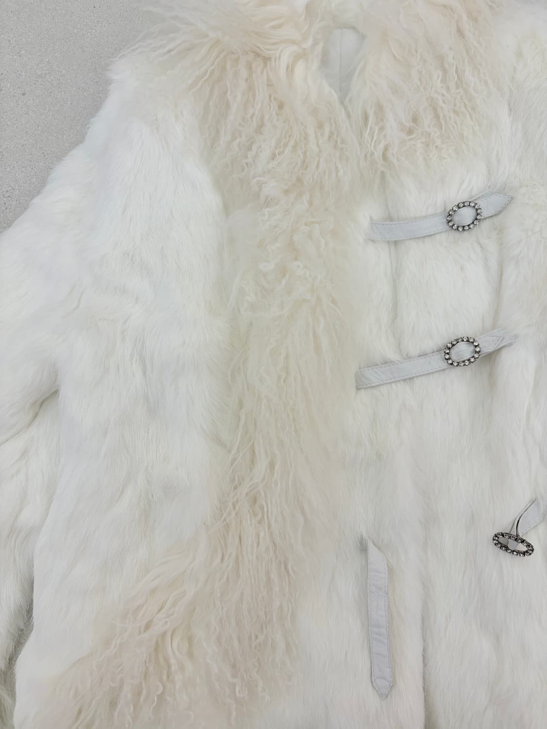 토끼퍼 벨트 갸루 자켓 상품이미지3