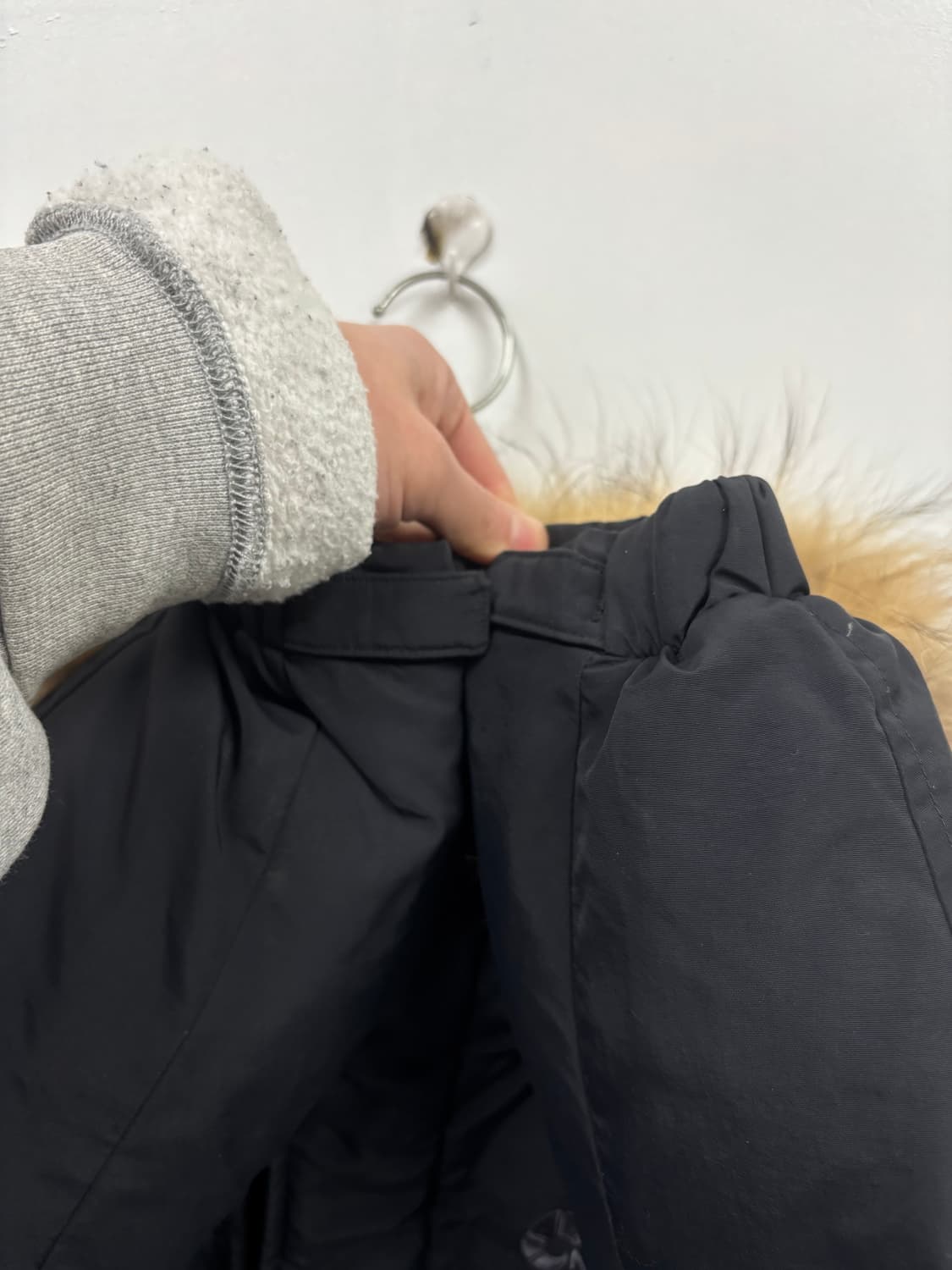 네파 우먼 털 탈착 다운패딩 상품이미지4