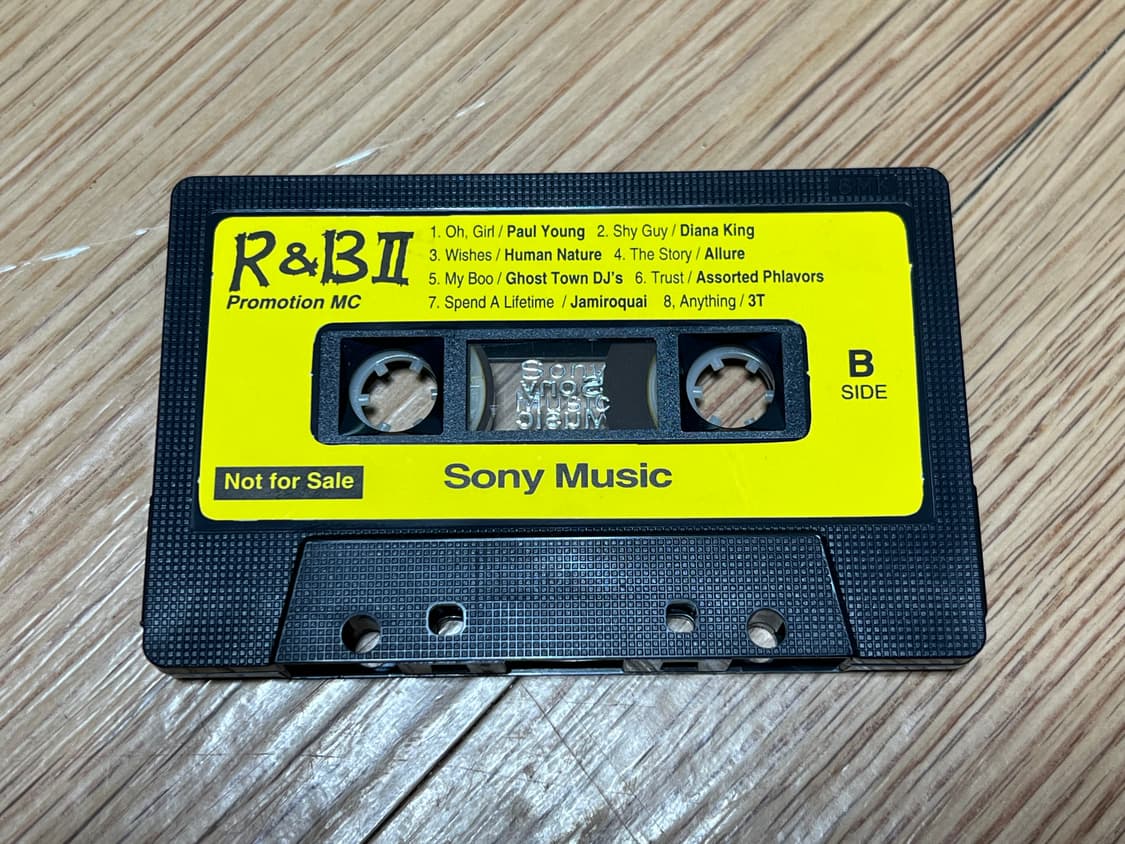 R&B 희귀 카세트 테이프 상품이미지2