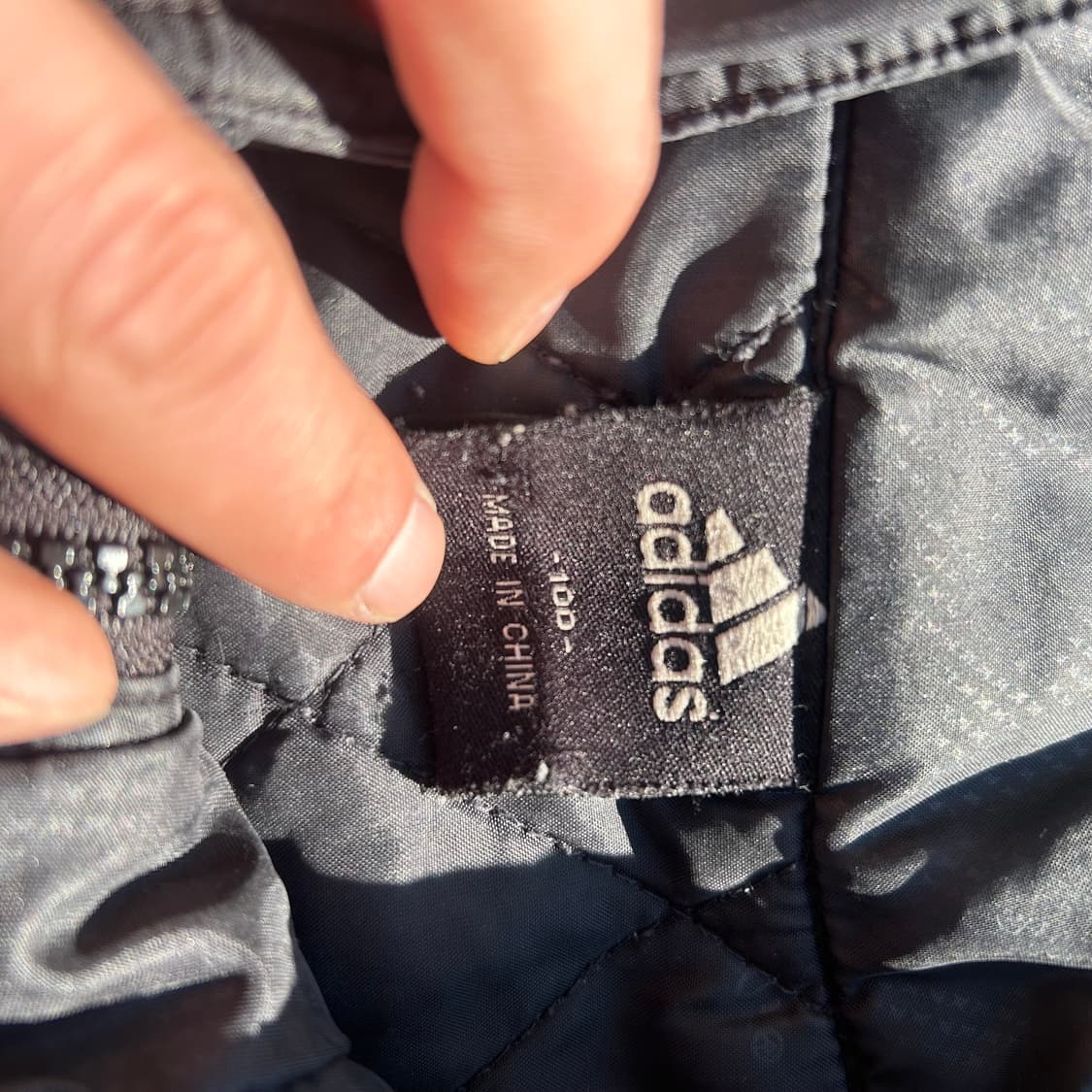 아디다스 블랙 바람막이 패딩 자켓 상품이미지6