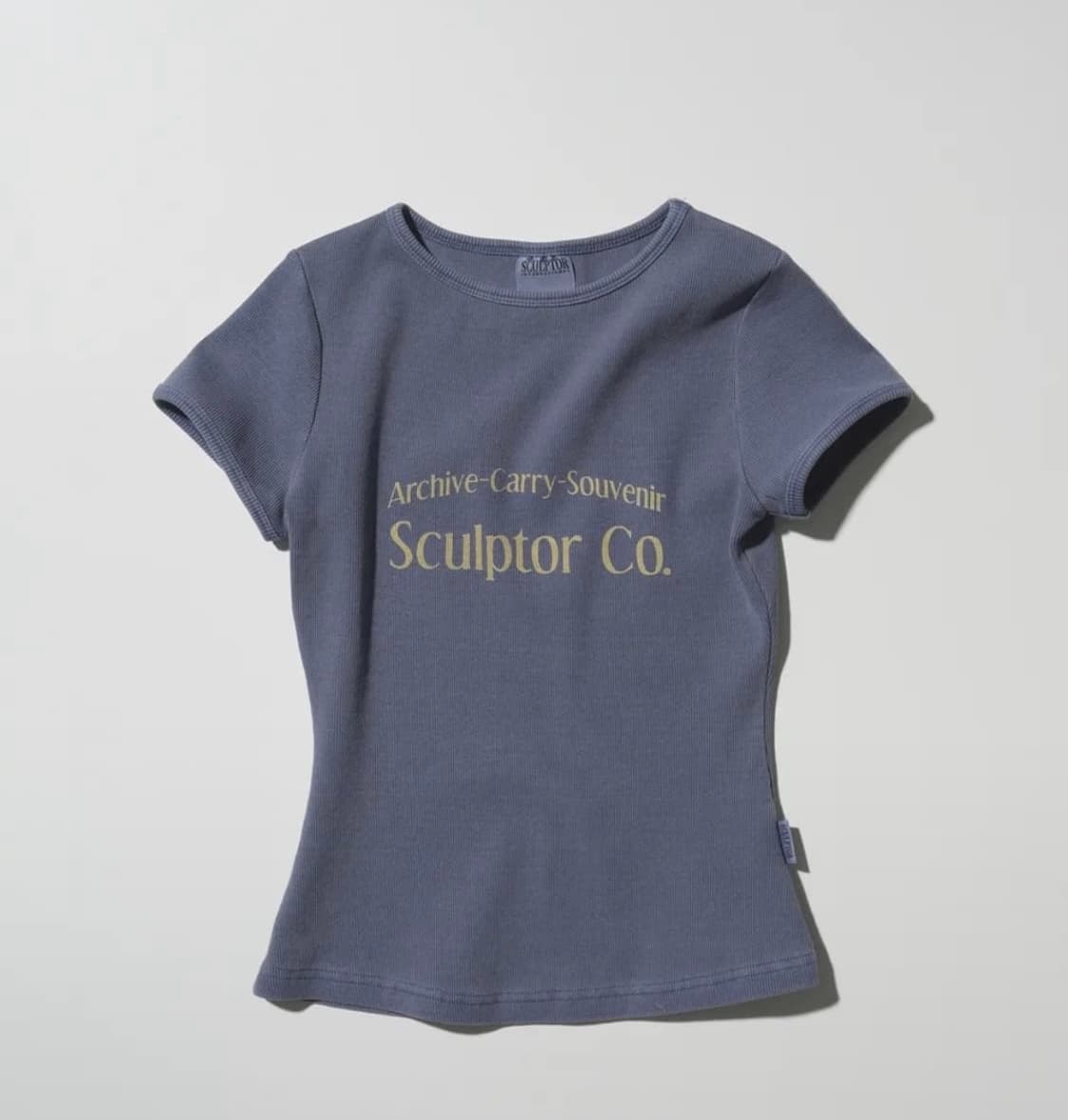 구해요) 스컬프터 Archive Pigment Baby Tee Dusty 상품이미지1