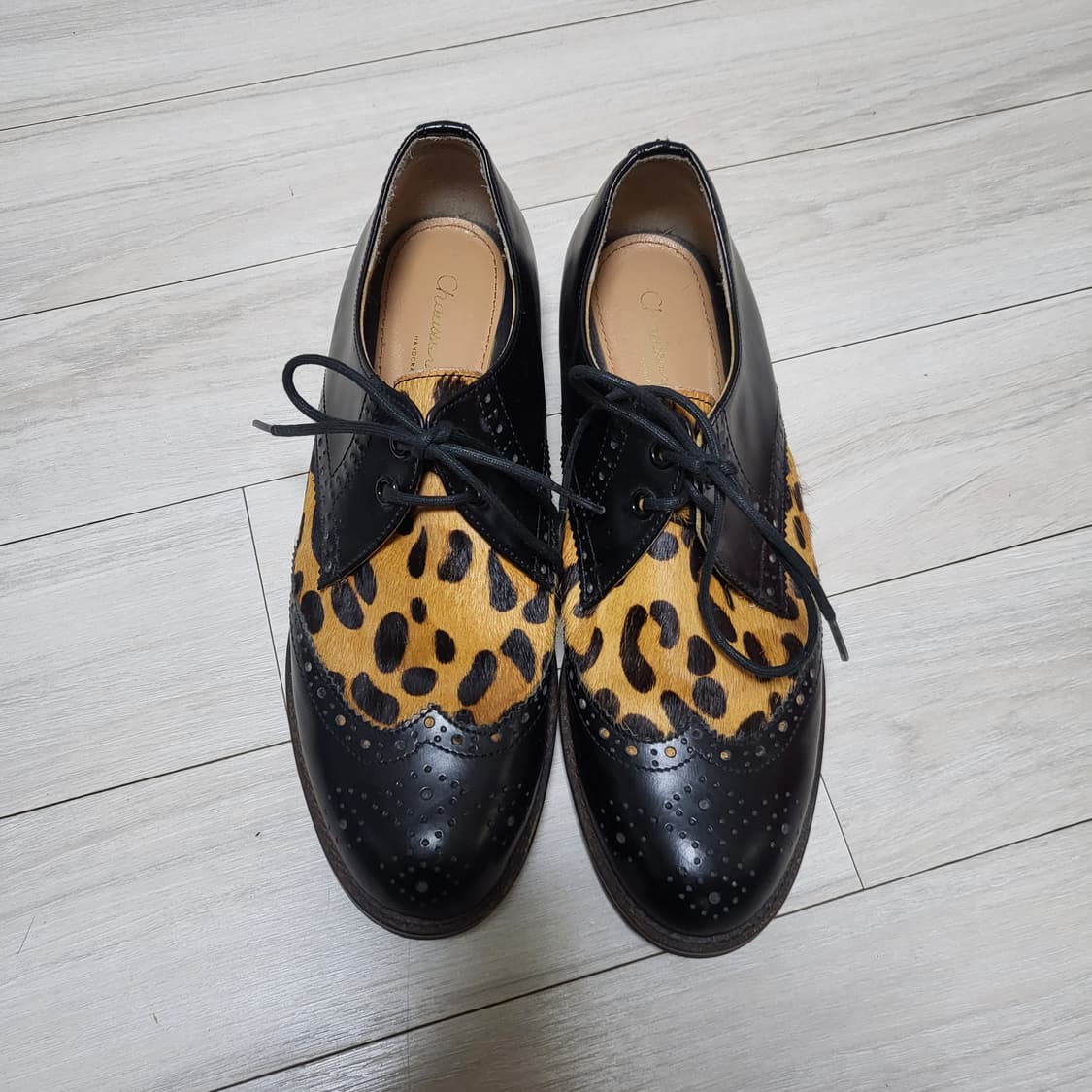 (240) 쇼쉬르라팡 송치 윙팁 레오파드 구드 상품이미지4