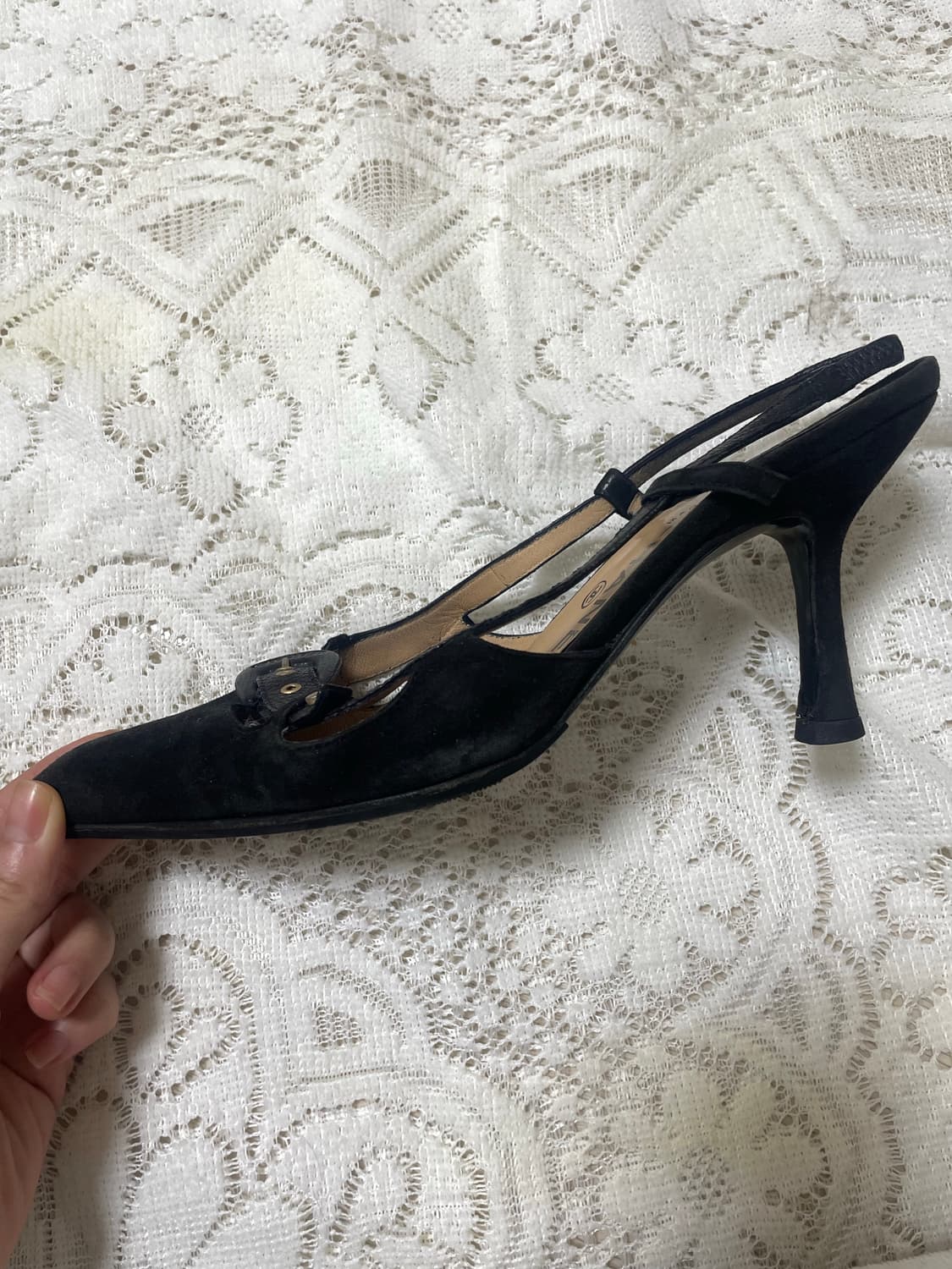 샤넬 빈티지 스틸레토 힐 230 상품이미지2