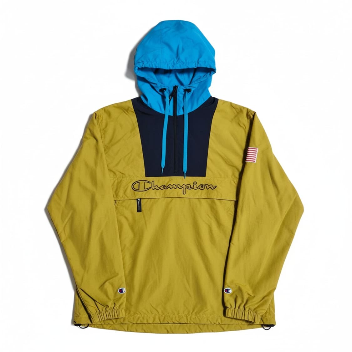 챔피온 아노락 후드 멀티컬러 바람막이 L 상품이미지2