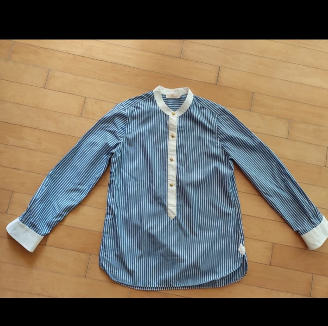 토리버치 스트라이프셔츠 사이즈 2 상품이미지1
