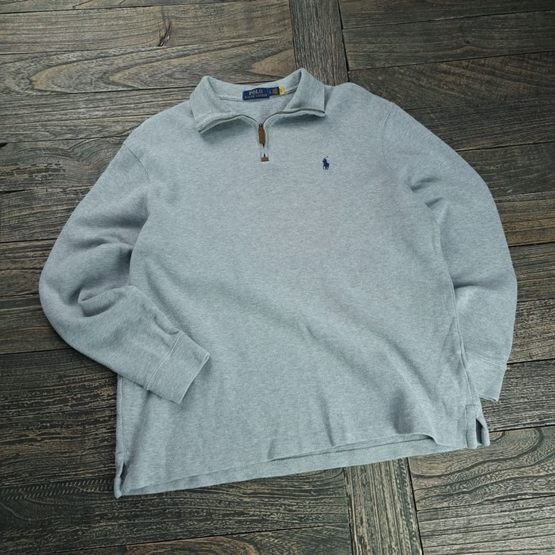 [폴로 랄프로렌] 포니 로고 자수 하프집업 반집업 니트 M18695 상품이미지1