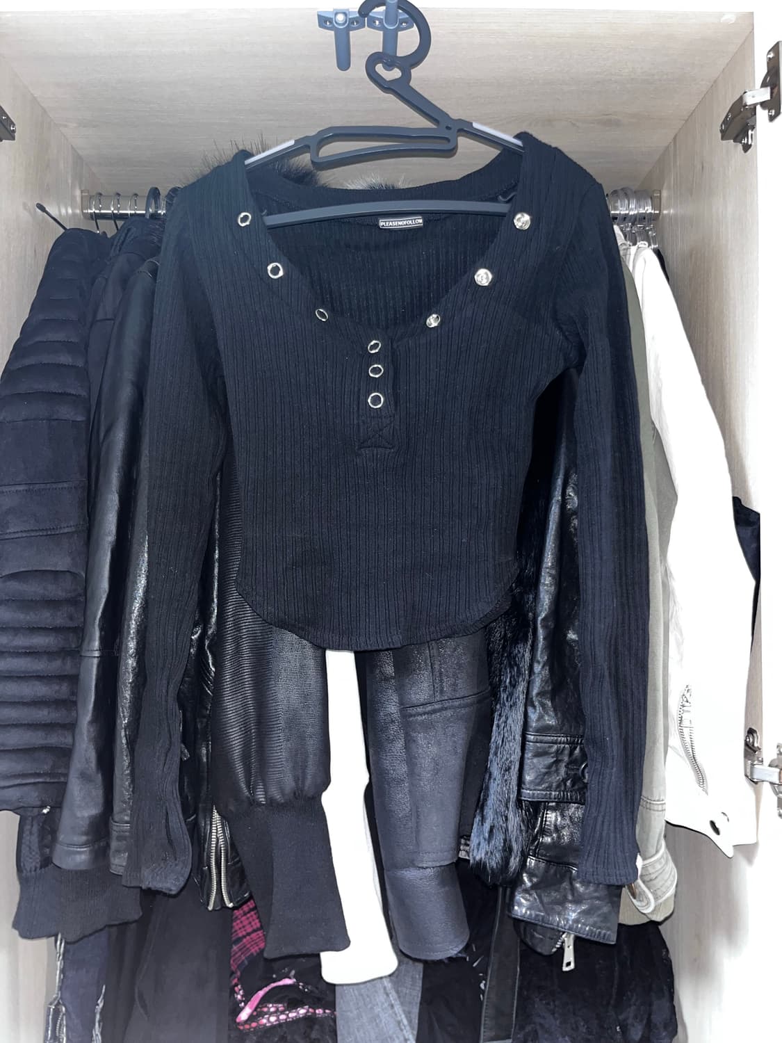 플리즈노팔로우 Bunny Snap Button Top ( Ver.1 ) 상품이미지1